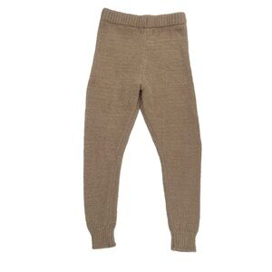 Resa Tan Pull On Sherpa Jogger Pants Size Small Women’s